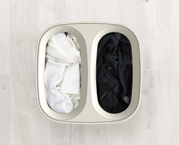 Tota 60L Laundry Separation Basket - Ecru
