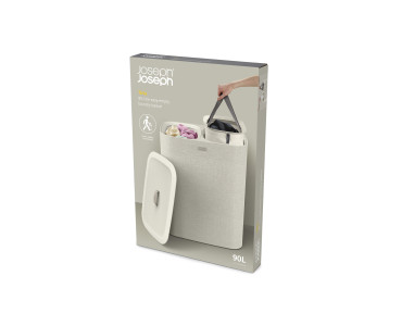 Tota 90L Laundry Separation Basket - Ecru