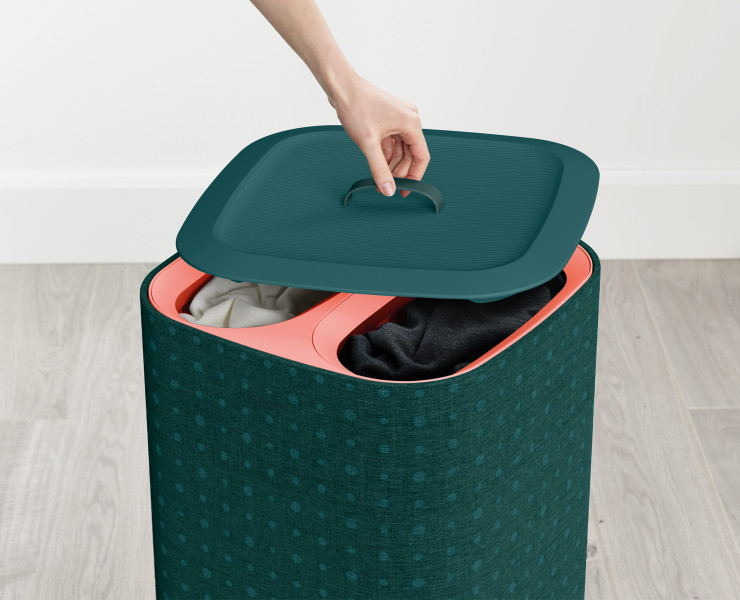 Tota Pop 60L Laundry Seperation Basket - Green