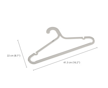 Orderly 5-Piece Anti-Tangle Hanger Set