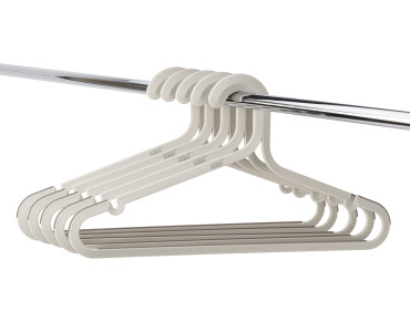 Orderly 5-Piece Anti-Tangle Hanger Set