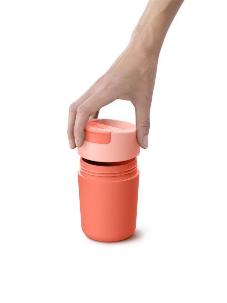 Sipp Travel mug - 340 ml (12 fl. oz) - Coral
