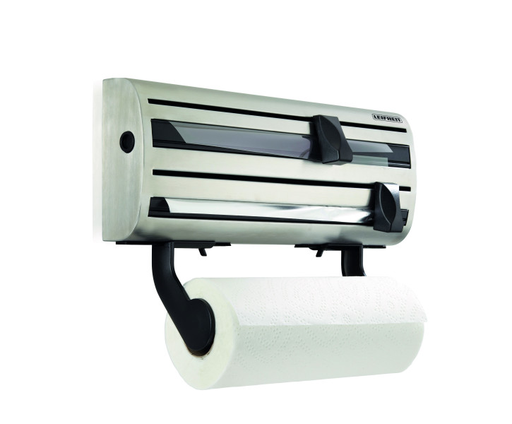 Wall Mounted Kitchen Roll Holder - Stanless Steel