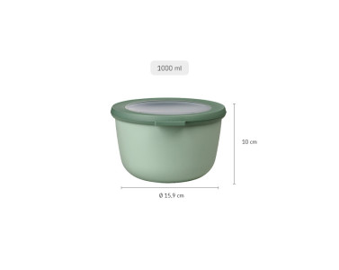 Cirqula Round 1000ml Nordic Sage