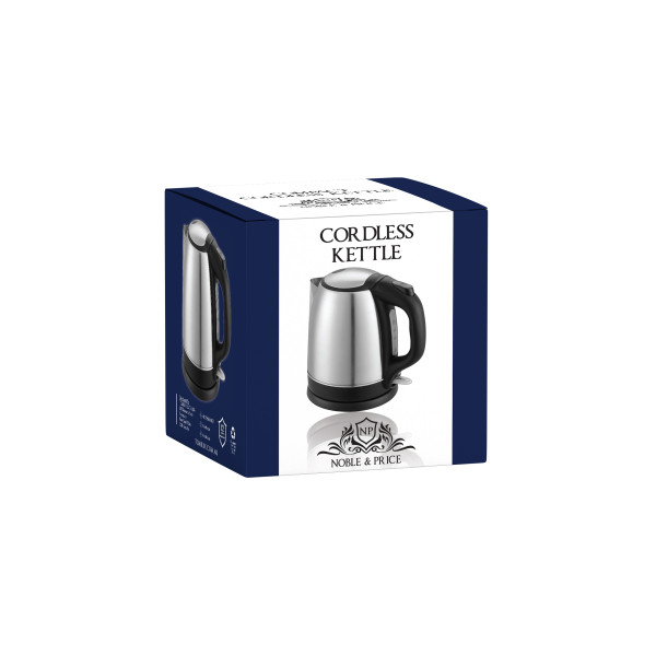 Cordless Kettle Stainless Steel 1.2L