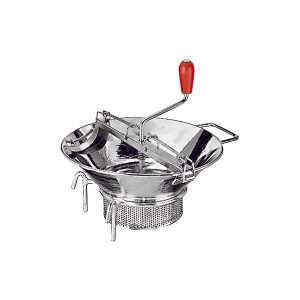 Food Mill Heavy Duty Tin with 3mm Blade 370mm