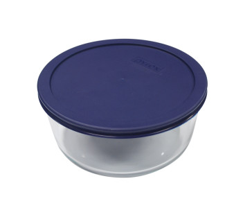 Simply Store™ 4 Cup Round Container with Blue Lid