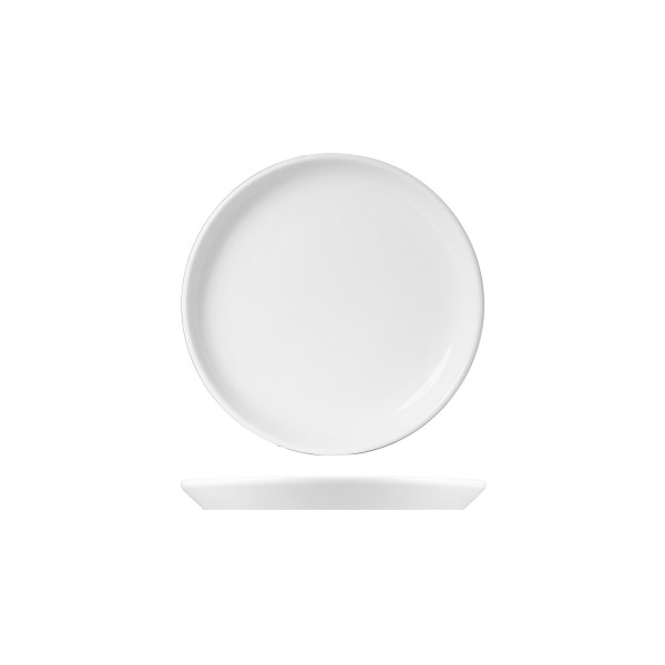 White Album Round Flared Coupe Plate 27cm