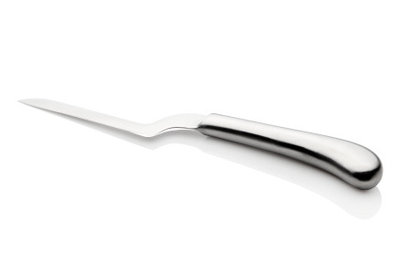 Pistol Grip Stainless Steel Long Soft Cheese Knife