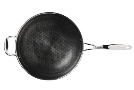 Matrix Stainless Steel Wok Pan 32cm