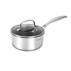 SR-Matrix Non-stick Saucepan with Glass Lid 16cm / 1.7L