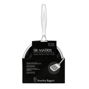 SR-Matrix Non-stick Saucepan with Glass Lid 18cm / 2.3L