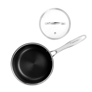 SR-Matrix Non-stick Saucepan with Glass Lid 18cm / 2.3L