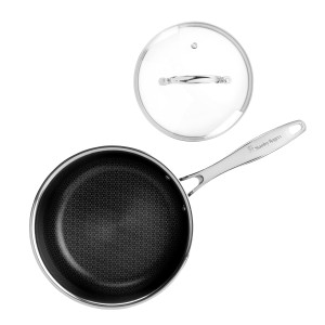 SR-Matrix Non-stick Saucepan with Glass Lid 20cm / 3.0L