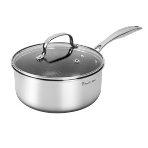 SR-Matrix Non-stick Saucepan with Glass Lid 20cm / 3.0L