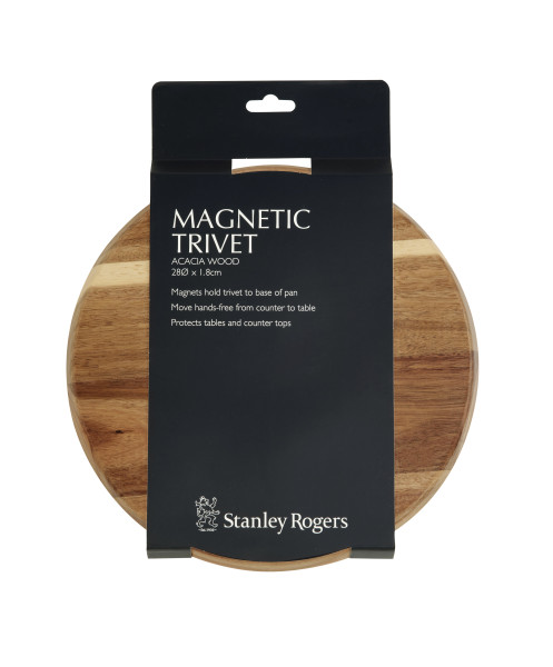 Magnetic Trivet Acacia 28cm