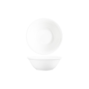 Core White Banquet Round Salad Bowl Narrow Rim 175mm