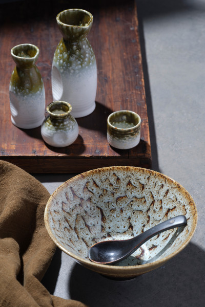 Fusion Ramen Bowl 203mm Patina