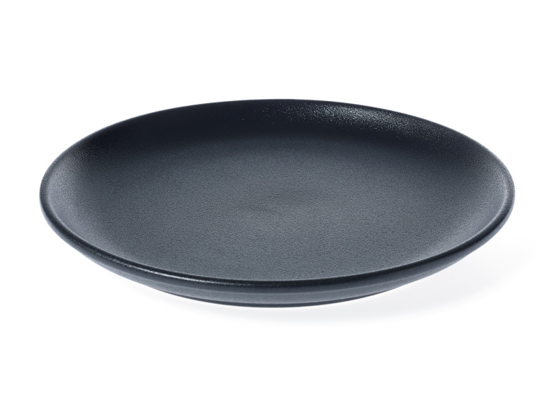 Black Coupe Plate 27cm - Fackelmann Housewares