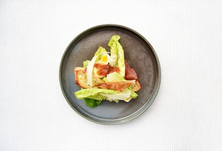 Urban Greystone Blue Round Stackable Plate 170x22mm