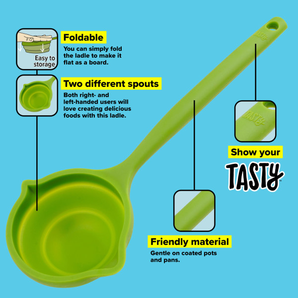 Silicone Foldable Ladle