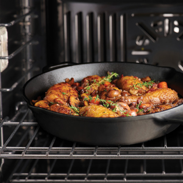 Pre-Seasoned Cast Iron Griddle Pan 26cm 1.65l