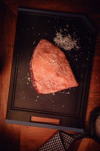 Churrasco Black Barbecue Cutting Board 43x30cm