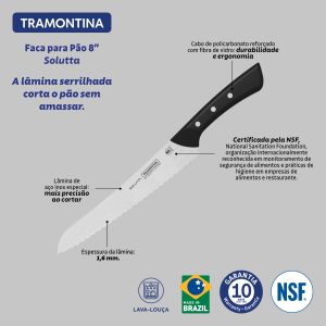 Solutta Bread Knife 20.6cm