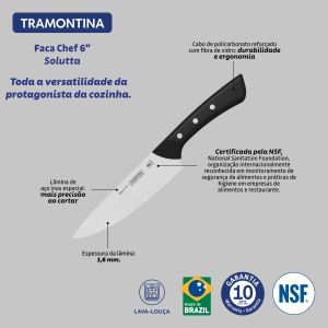 Solutta Chef Knife 15.6cm