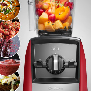 ASCENT® Series A2300i High-Performance Blender- Red