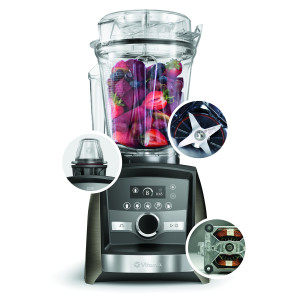 ASCENT® Series A3500i High-Performance Blender -  Black Stainless