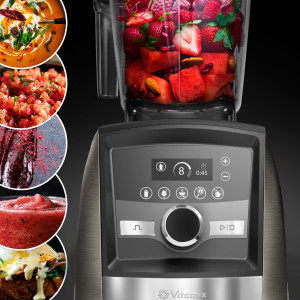 ASCENT® Series A3500i High-Performance Blender -  Black Stainless