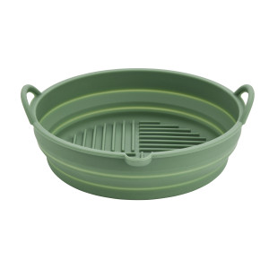 Silicone Air Fryer Round Collapsible Pan 19cm