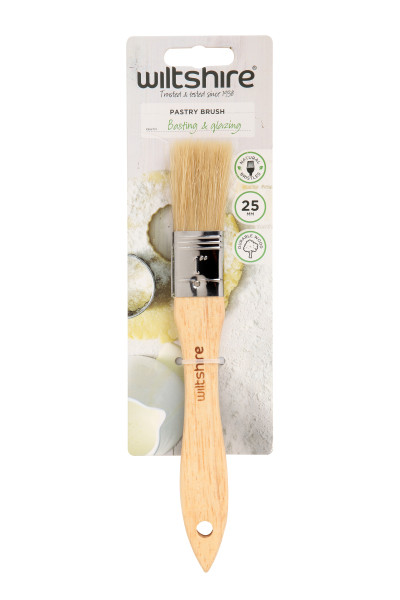 Pastry Brush Natural Bristles 25mm