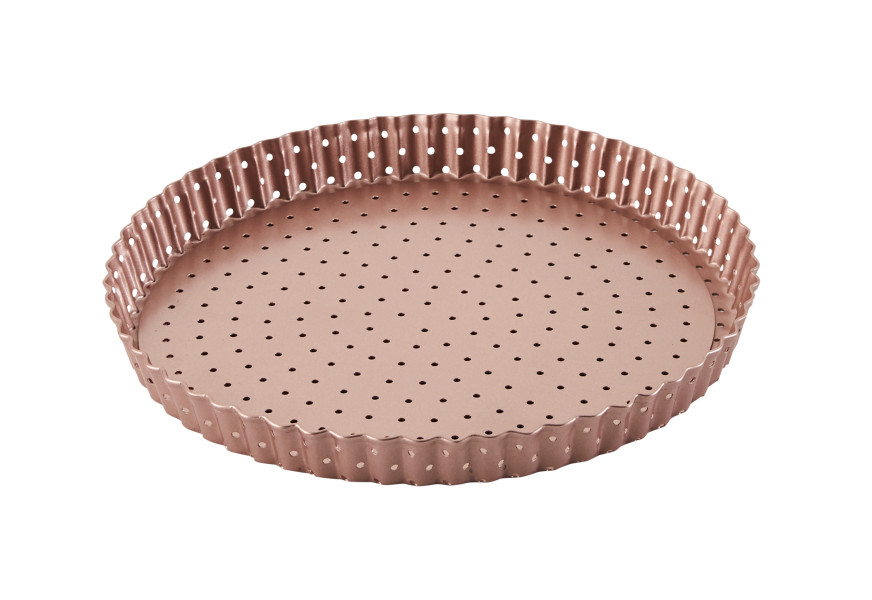 Perforated Round Quiche