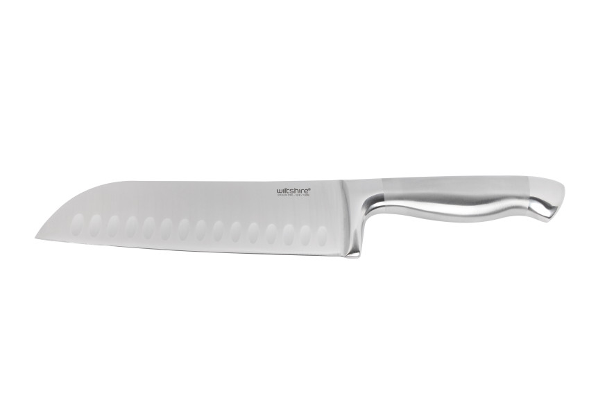 Japanese Stainless Steel Santoku Knife 18cm