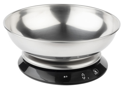 Scale with Stainless Steel Bowl`