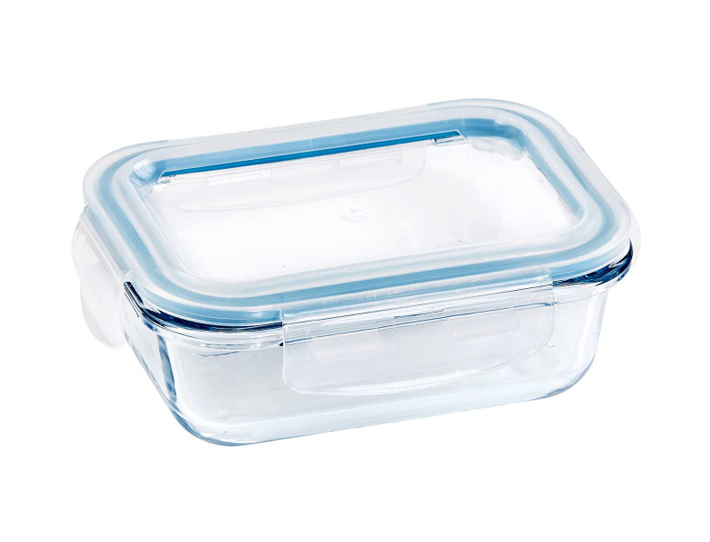 Rectangle Glass Container 370ml - Fackelmann Housewares