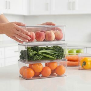 Clear Container with Lid - Tall