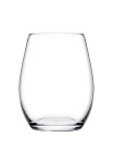 Amber Stemless Wine Glass 440ml Set 6