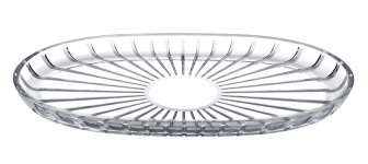 Elegant Oval Plate 28x16.5cm
