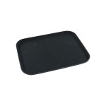Non-Slip Rectangular Black Tray 350x450mm