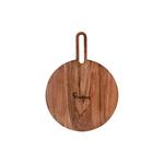 Serve Natural Acacia Round Paddle Board 255x15mm