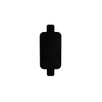 Serve Black Acacia Paddle Board with Two Handles 480x200x25mm