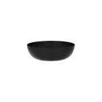 Round Serving/Seafood Bowl Hammered 250mm Black