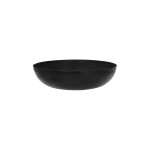 Round Serving / Seafood Bowl Hammered Black 300mm