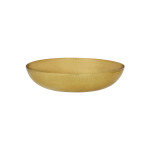 Round Serving / Seafood Bowl Hammered Brass 350x80mm / 5.0L
