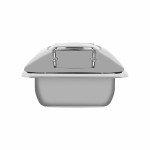 Ultra Chafer Rectangular 1/2 Size with Glass Lid