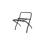 Luggage Rack Black 620x460x430mm