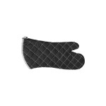 Oven Mitt Flame Retardant Black 430mm